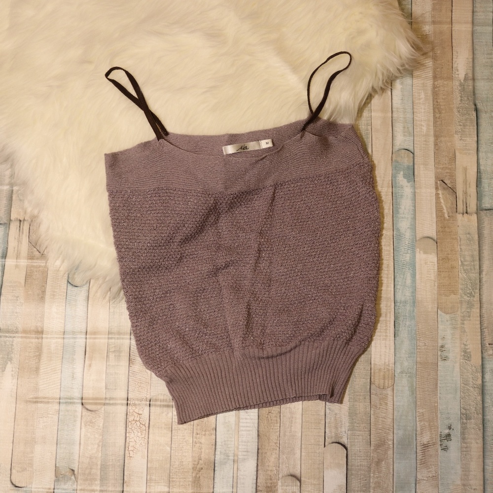 LILAC CROP TOP